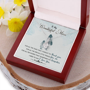 My Wonderful Mom | Need To Say I Love You ❤️💖 | Jewelry | C30084TG, C30084TR, lx-C30084, PB23-WOOD, PROD-1856521, PT-930, TNM-1, USER-43062 | TageUnlimited