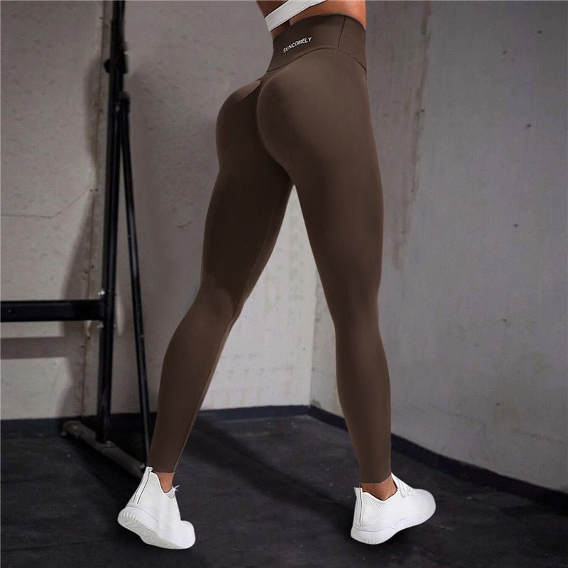 Naked feeling Leggings High Waist Push Up Sport Women Fitness Running Yoga Pants Energy Seamless Leggings Gym Girl leggings | 0 | TageUnlimited