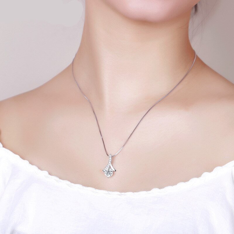 Necklace for Granddaughter Grandma Gifts Necklace Crystal Chain Necklaces for Women Pendant Jewelry Christmas Collares Bijoux | 0 | Tage-Active