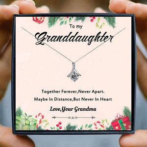 Necklace for Granddaughter Grandma Gifts Necklace Crystal Chain Necklaces for Women Pendant Jewelry Christmas Collares Bijoux | 0 | Tage-Active