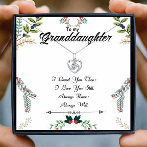 Necklace for Granddaughter Jewelry Gifts Crystal Pendant Necklace Women Necklaces Pendants Nana Birthday Presents Christmas Gift | 0 | Tage-Active