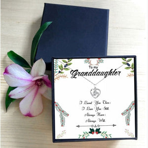 Necklace for Granddaughter Jewelry Gifts Crystal Pendant Necklace Women Necklaces Pendants Nana Birthday Presents Christmas Gift | 0 | Tage-Active