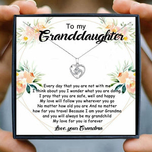 Necklace for Granddaughter Jewelry Gifts Crystal Pendant Necklace Women Necklaces Pendants Nana Birthday Presents Christmas Gift | 0 | Tage-Active