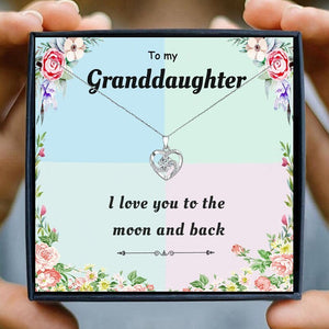 Necklace for Granddaughter Jewelry Gifts Crystal Pendant Necklace Women Necklaces Pendants Nana Birthday Presents Christmas Gift | 0 | Tage-Active