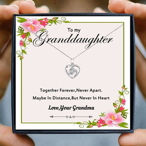 Necklace for Granddaughter Jewelry Gifts Crystal Pendant Necklace Women Necklaces Pendants Nana Birthday Presents Christmas Gift | 0 | Tage-Active