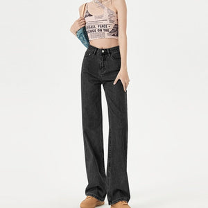 Jeans Woman Trousers Y2k Vintage Blue Black High Waist Jeans Women Denim Pants Baggy Street Casual Jeans for Women | 0 | TageUnlimited