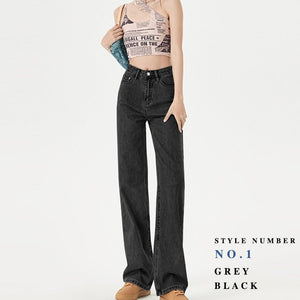 Jeans Woman Trousers Y2k Vintage Blue Black High Waist Jeans Women Denim Pants Baggy Street Casual Jeans for Women | 0 | TageUnlimited