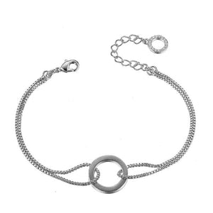 New Fashion Luxury Punk Gold Silver Color Tennis Bracelets Bangle for Women Wedding on Hand Gift Jewelry Wholesale S5877b | 0 | Tage-Active