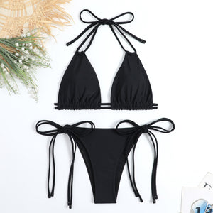 New Fashion Sexy Bikini Solid Push Up Bikinis Swimsuit Women Swimwear Women  Beach Wear Swimming | TageUnlimited