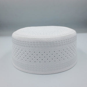 Muslim Men Prayer Hats Cotton Embroidery Saudi Arabia Islamic Hat Hijab Jewish Cap Headscarf Clothing Islam Headscarf | TageUnlimited