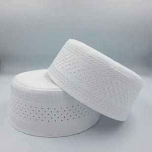 Muslim Men Prayer Hats Cotton Embroidery Saudi Arabia Islamic Hat Hijab Jewish Cap Headscarf Clothing Islam Headscarf | TageUnlimited