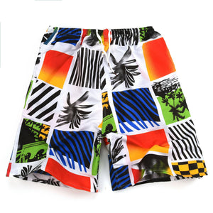 Summer Casual Shorts Men Printed Beach Shorts Quick Dry Board Shorts Pants Swimwear Beach Swimming Trunks | TageUnlimited