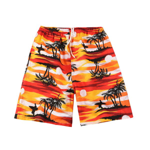 Summer Casual Shorts Men Printed Beach Shorts Quick Dry Board Shorts Pants Swimwear Beach Swimming Trunks | TageUnlimited