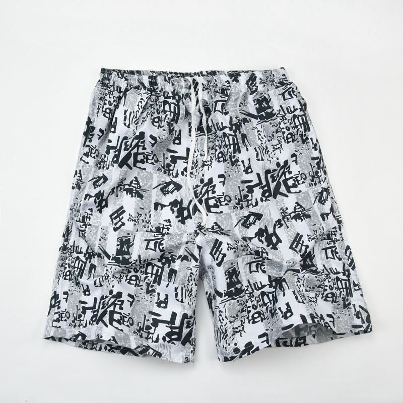 Summer Casual Shorts Men Printed Beach Shorts Quick Dry Board Shorts Pants Swimwear Beach Swimming Trunks | TageUnlimited