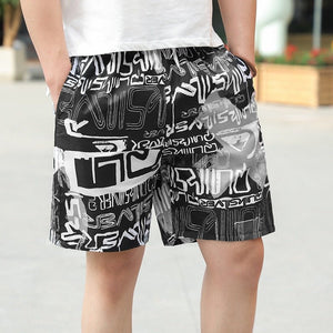 Summer Casual Shorts Men Printed Beach Shorts Quick Dry Board Shorts Pants Swimwear Beach Swimming Trunks | TageUnlimited