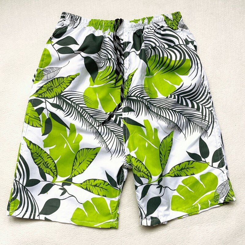 Summer Casual Shorts Men Printed Beach Shorts Quick Dry Board Shorts Pants Swimwear Beach Swimming Trunks | TageUnlimited