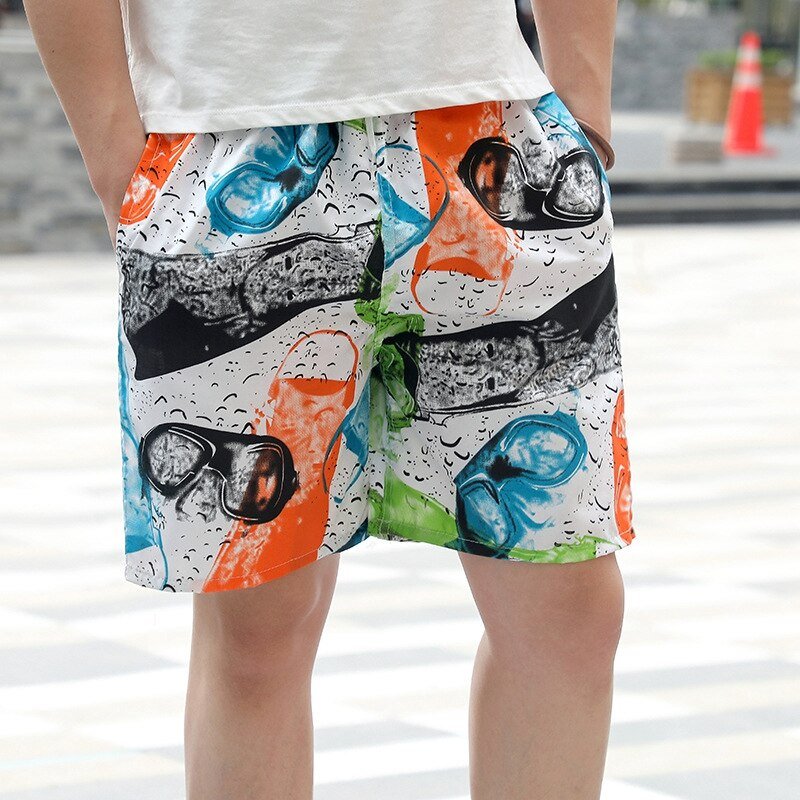 New Summer Casual Shorts Men Printed Beach Shorts Quick Dry Board Shorts Pants Swimwear Beach Swimming Trunks | TageUnlimited