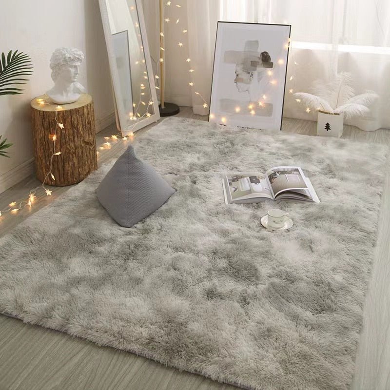 Nordic tie-dye carpet wholesale plush living room bedroom bed blanket floor cushion home | 0 | Tage-Active