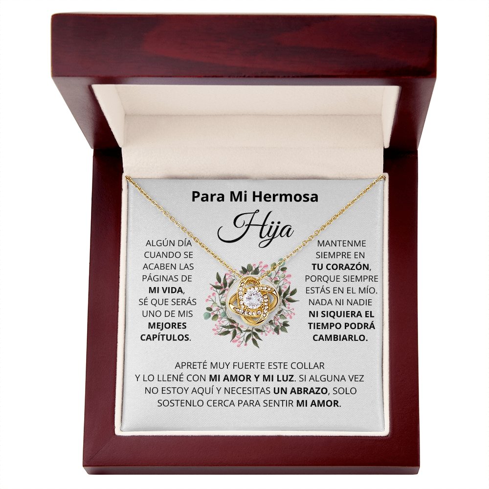Para Mi Hermosa Hiya (Love Knot Necklace) | Jewelry | TageUnlimited
