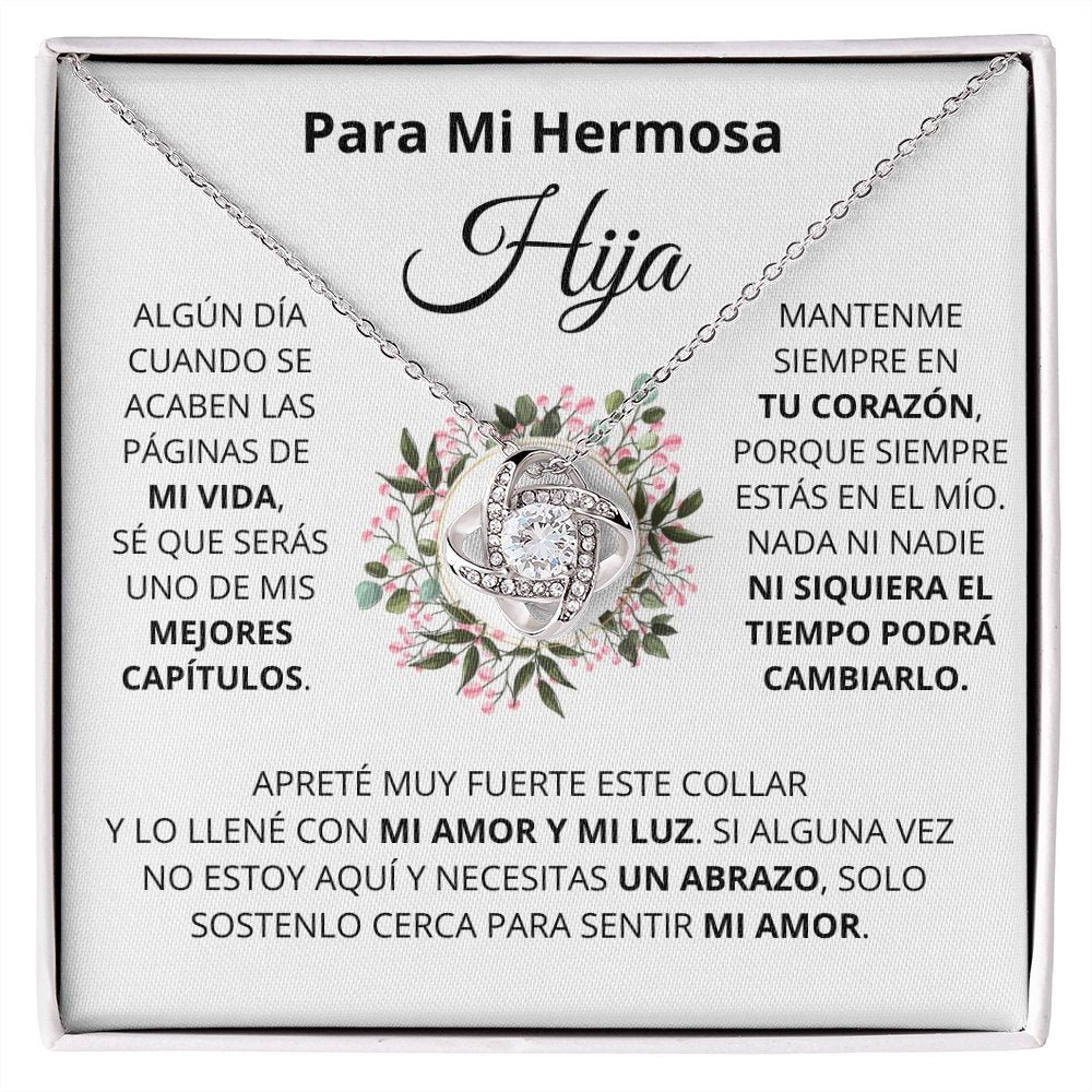 Para Mi Hermosa Hiya (Love Knot Necklace) | Jewelry | TageUnlimited