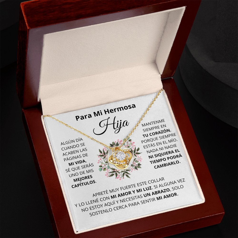 Para Mi Hermosa Hiya (Love Knot Necklace) | Jewelry | TageUnlimited