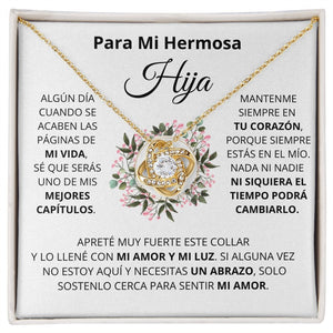 Para Mi Hermosa Hiya (Love Knot Necklace) | Jewelry | TageUnlimited