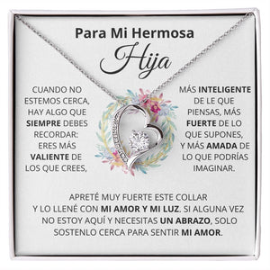 Para Mi Hermosa Hiya | Mi Amor (Forever Love Necklace) | Jewelry | TageUnlimited