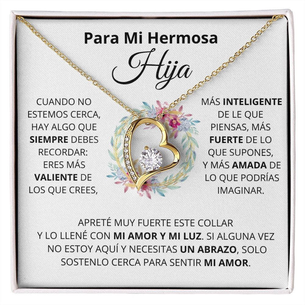Para Mi Hermosa Hiya | Mi Amor (Forever Love Necklace) | Jewelry | TageUnlimited