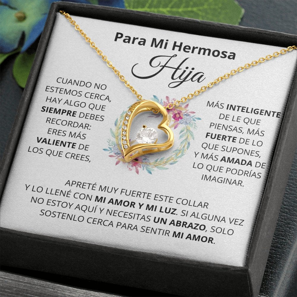 Para Mi Hermosa Hiya | Mi Amor (Forever Love Necklace) | Jewelry | TageUnlimited