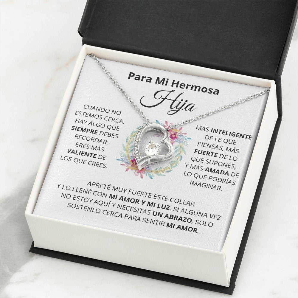 Para Mi Hermosa Hiya | Mi Amor (Forever Love Necklace) | Jewelry | TageUnlimited