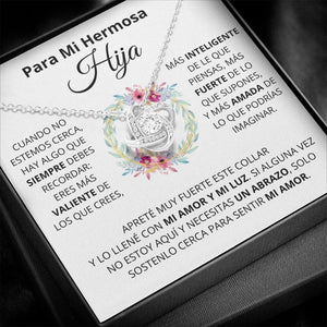 Para Mi Hermosa Hiya | Mi Amor (Love Knot Necklace) | Jewelry | TageUnlimited