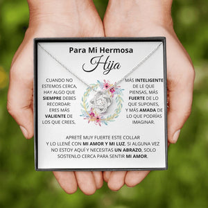Para Mi Hermosa Hiya | Mi Amor (Love Knot Necklace) | Jewelry | TageUnlimited