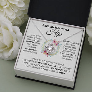 Para Mi Hermosa Hiya | Mi Amor (Love Knot Necklace) | Jewelry | TageUnlimited