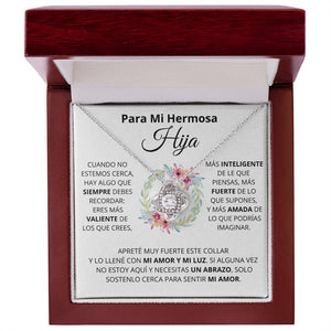 Para Mi Hermosa Hiya | Mi Amor (Love Knot Necklace) | Jewelry | TageUnlimited