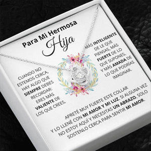 Para Mi Hermosa Hiya | Mi Amor (Love Knot Necklace) | Jewelry | TageUnlimited