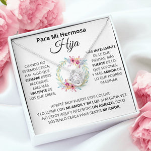 Para Mi Hermosa Hiya | Mi Amor (Love Knot Necklace) | Jewelry | TageUnlimited