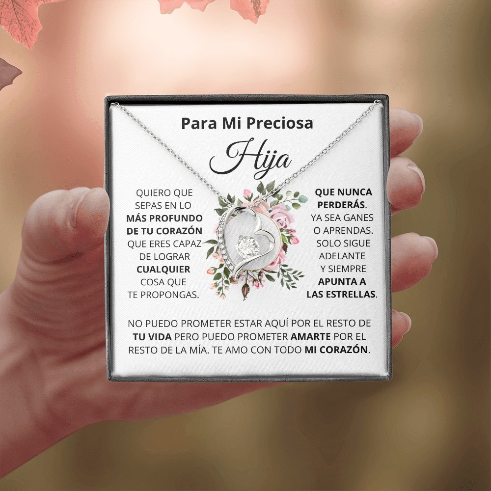 Para Mi Preciosa Hiya | Apunta A Las Estrellas (Forever Love Necklace) | Jewelry | TageUnlimited