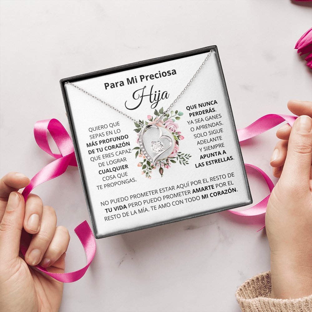 Para Mi Preciosa Hiya | Apunta A Las Estrellas (Forever Love Necklace) | Jewelry | TageUnlimited