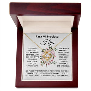 Para Mi Preciosa Hiya | Apunta A Las Estrellas (Love Knot Necklace) | Jewelry | TageUnlimited