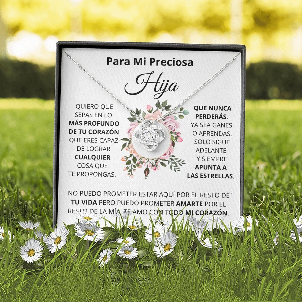 Para Mi Preciosa Hiya | Apunta A Las Estrellas (Love Knot Necklace) | Jewelry | TageUnlimited