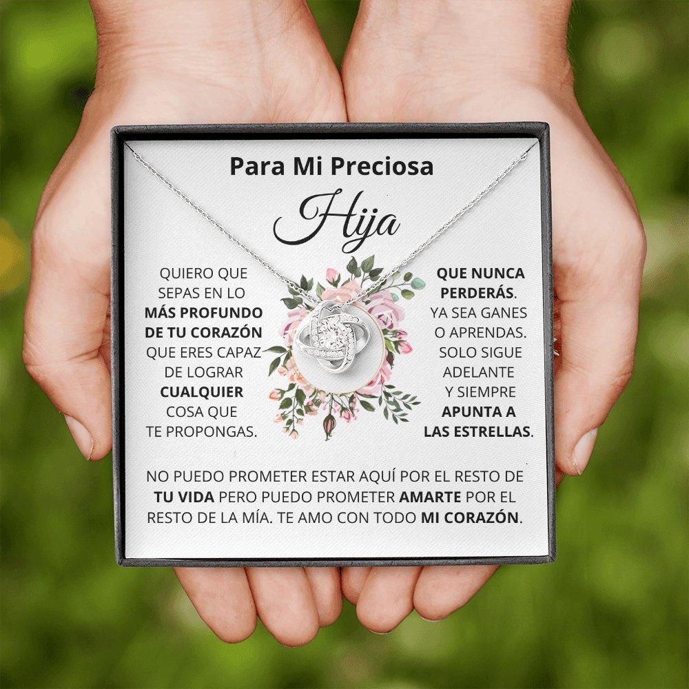 Para Mi Preciosa Hiya | Apunta A Las Estrellas (Love Knot Necklace) | Jewelry | TageUnlimited