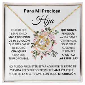 Para Mi Preciosa Hiya | Apunta A Las Estrellas (Love Knot Necklace) | Jewelry | TageUnlimited