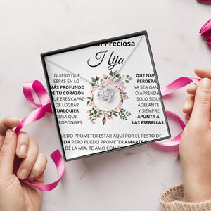 Para Mi Preciosa Hiya | Apunta A Las Estrellas (Love Knot Necklace) | Jewelry | TageUnlimited