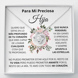 Para Mi Preciosa Hiya | Apunta A Las Estrellas (Love Knot Necklace) | Jewelry | TageUnlimited
