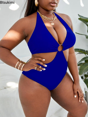 Swimsuits for Fat Ladies Printted Sexy One Piece Swimsuit Women Holiday Beachwear Bathing Suit Women Bikinis | TageUnlimited