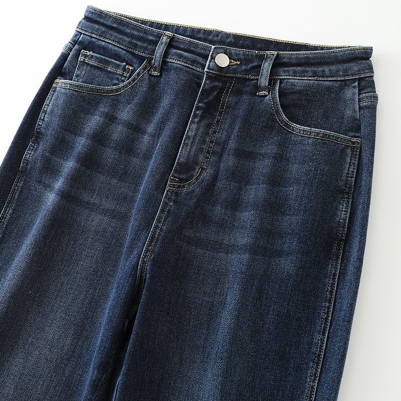 Plus Size Women Jeans  Spring 5XL 6XL Female Pants High Waisted 100 Kilograms Women Loose Full Length Denim Jean for Mom | 0 | TageUnlimited