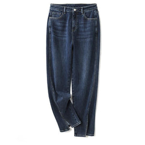 Plus Size Women Jeans  Spring 5XL 6XL Female Pants High Waisted 100 Kilograms Women Loose Full Length Denim Jean for Mom | 0 | TageUnlimited