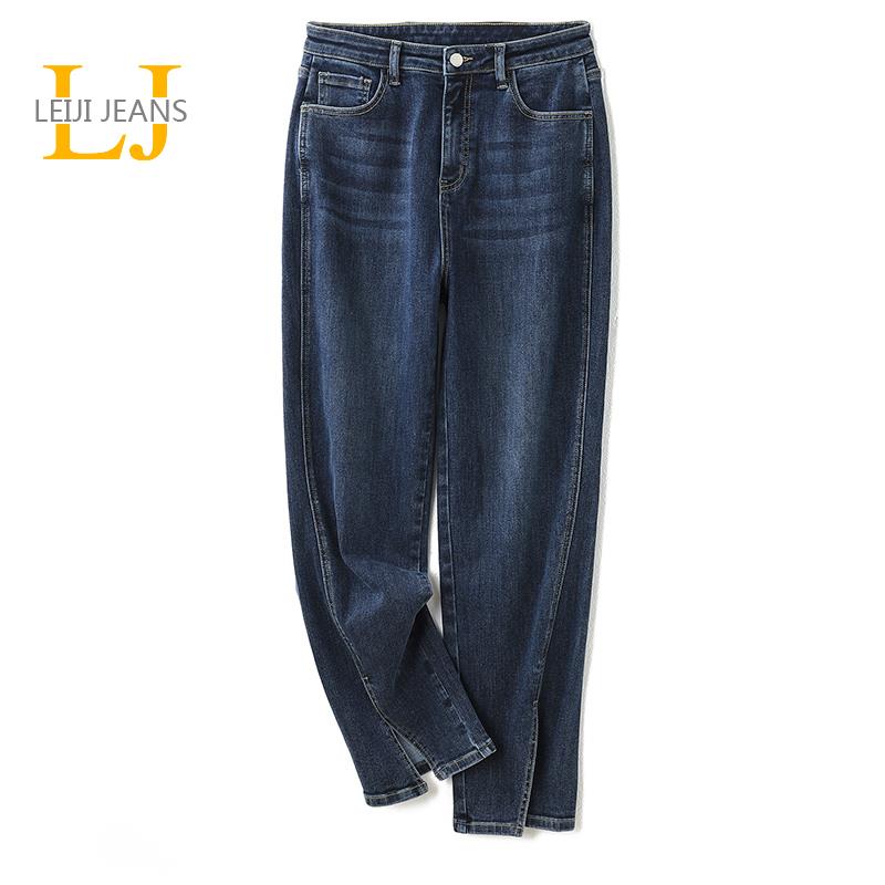 Plus Size Women Jeans  Spring 5XL 6XL Female Pants High Waisted 100 Kilograms Women Loose Full Length Denim Jean for Mom | 0 | TageUnlimited