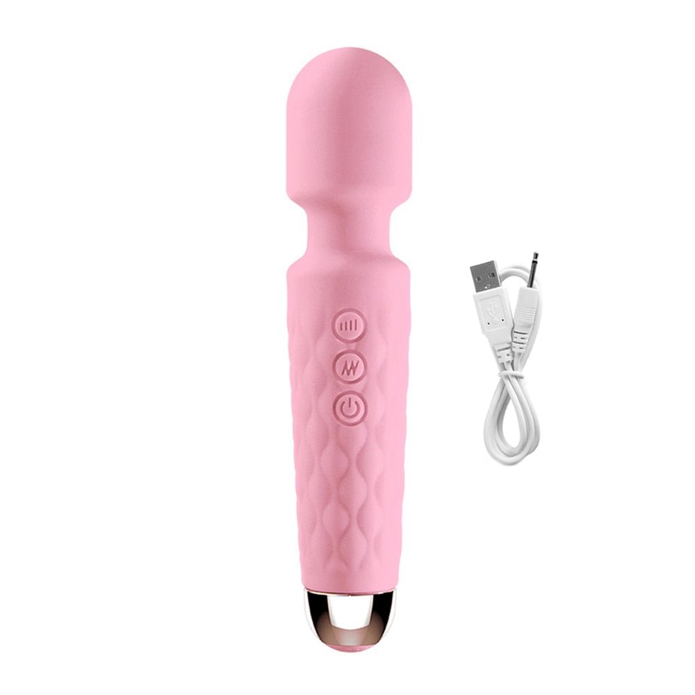 Powerful Handheld Clit Clitoris Stimulation Adult Personal Silicone Sex Toy Magic Av Wand Massager Vibrator for Women Female | TageUnlimited