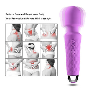Powerful Handheld Clit Clitoris Stimulation Adult Personal Silicone Sex Toy Magic Av Wand Massager Vibrator for Women Female | TageUnlimited